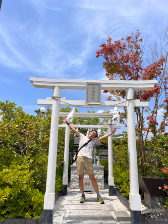 デパート屋上の神社