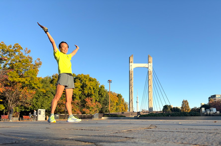 久しぶりに木場公園