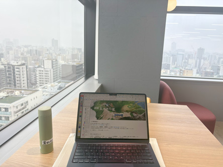 低いけど景色はいい