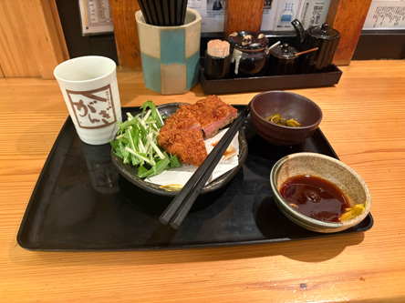 気分転換に、家から１分の蕎麦屋でゴハン