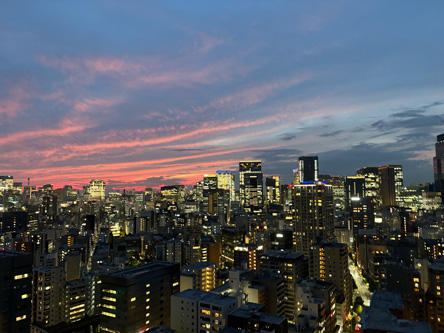 きれいな夕日