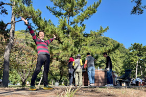 天気が良くてよかった