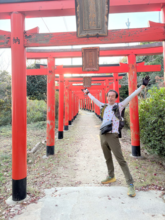 伏見稲荷大社みたいだけど高取山