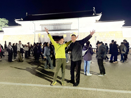 宿に泊めてくれた仲間と