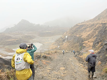 採石場跡地がフォトジェニックー
