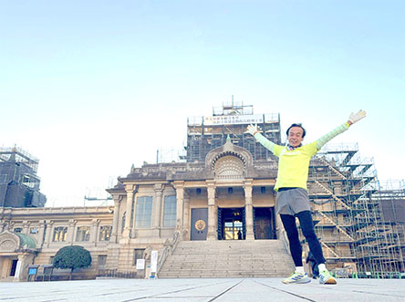 一番寒い頂きラン