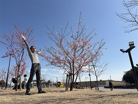 練馬城址公園とな